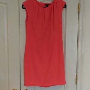 Pink cap sleeve dress